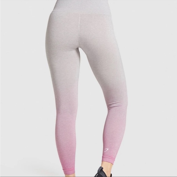 New Pink & Grey Gymshark Leggings - Picture 4 of 5